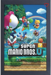 Cadre / Framed - New Super Mario bros U